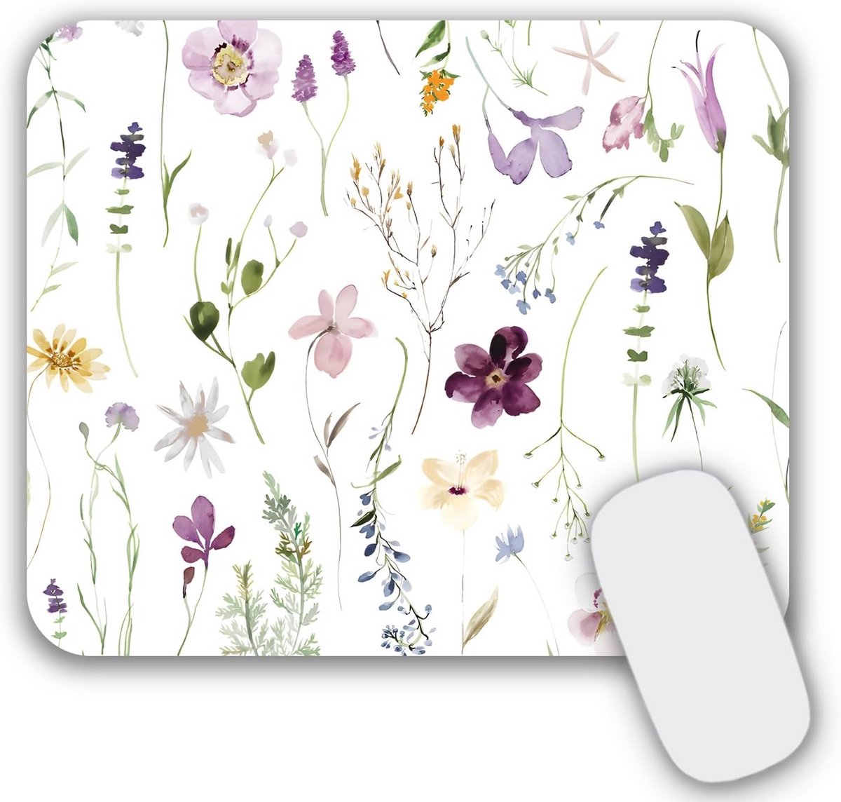 Comfortabele Gaming Muismat Kantoor – Antislip & Wasbaar – Compact 24x20 cm