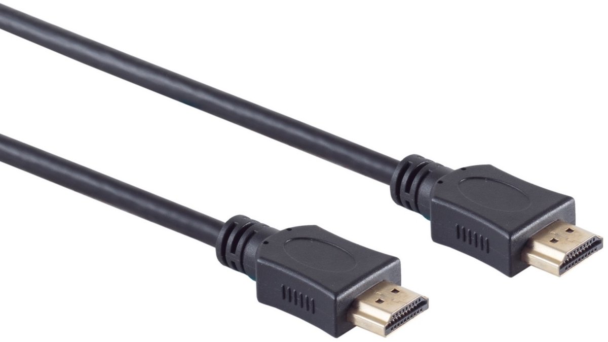 HDMI kabel - versie 1.4 (4K 30Hz) - CU koper aders / zwart - 5 meter