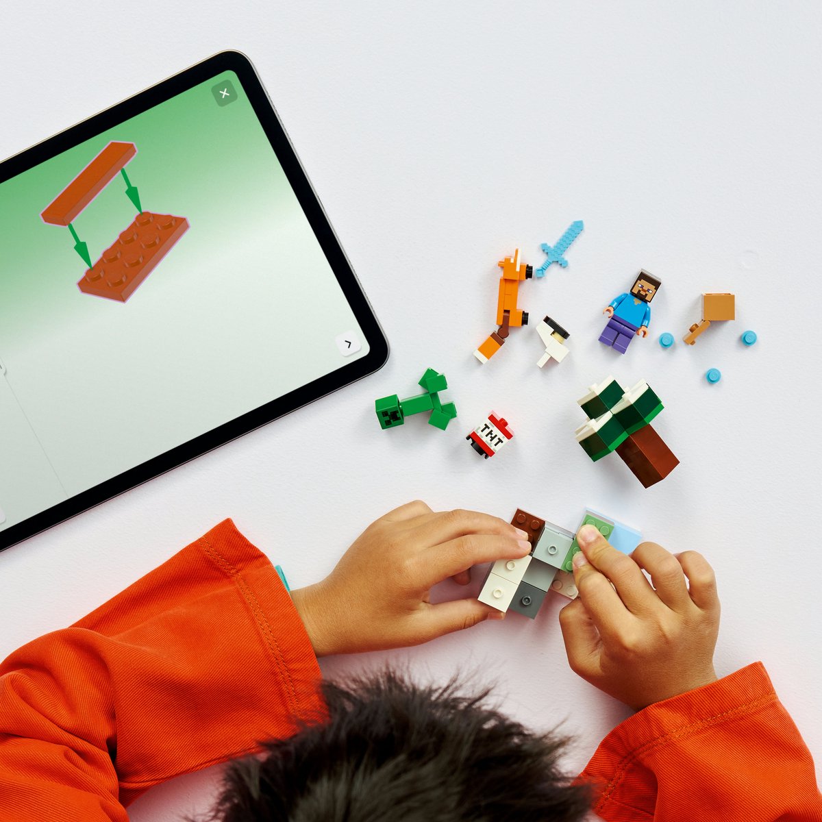 LEGO Minecraft Steve's Taiga-Avontuur Videogame Bouwpakket voor Kinderen - 21583 – foto 3