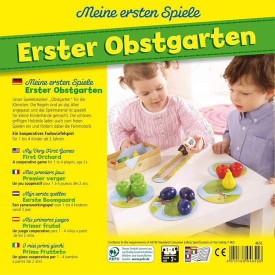 Haba Mijn Eerste Spellen - Eerste Boomgaard - kinderspel
