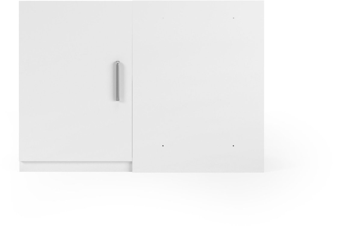 Wasophoogte Keukenkast - Onderkast keuken - Module N9 - 700(D)*1300(B)*910(H) mm - Wit