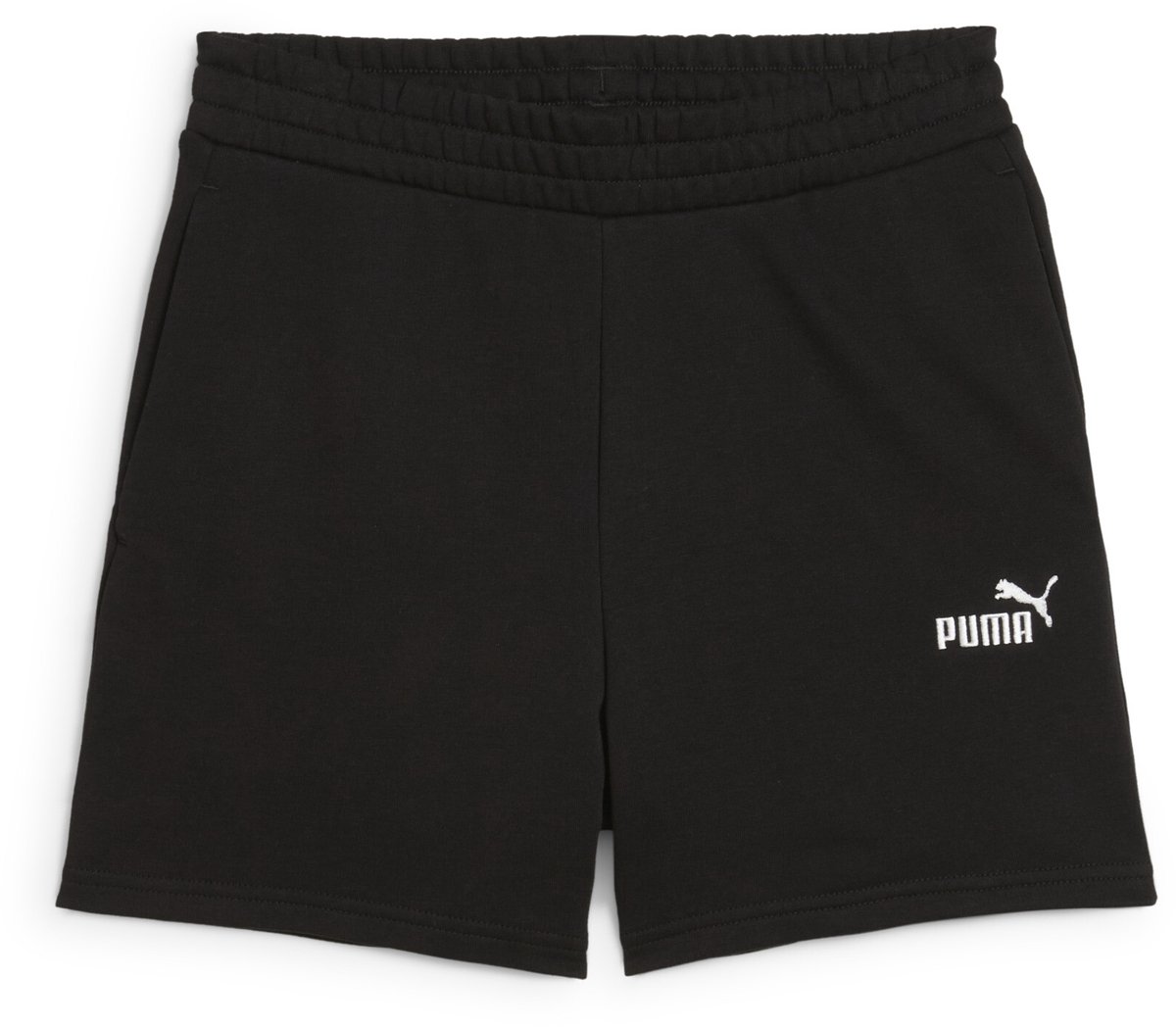 PUMA ESS Small No. 1 Logo 5” High-Waist Shorts TR Dames Broek Puma Zwart