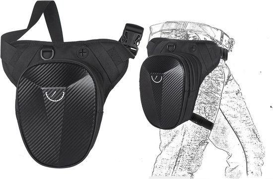 STILORD Echo Vintage heup tas lederen riem tas voor mannen en vrouwen