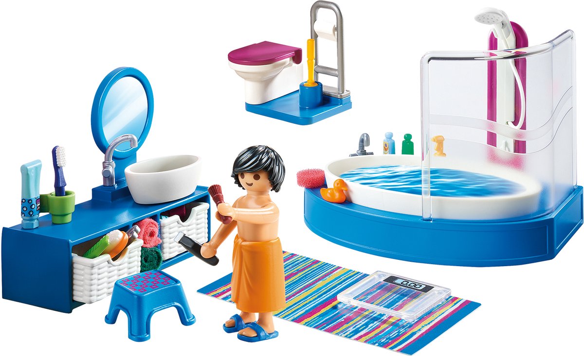 PLAYMOBIL Dollhouse Badkamer met ligbad - 70211 — afbeelding 13