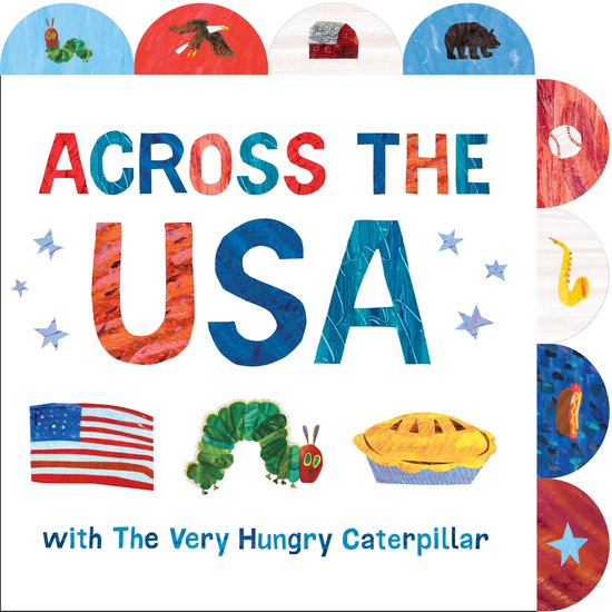 Across the USA with The Very Hungry Caterpillar - cover