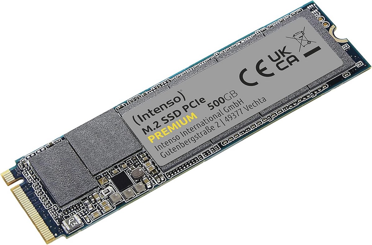 500 GB M.2 SSD PCIe met 2100 MB/s snelheid voor optimale prestaties