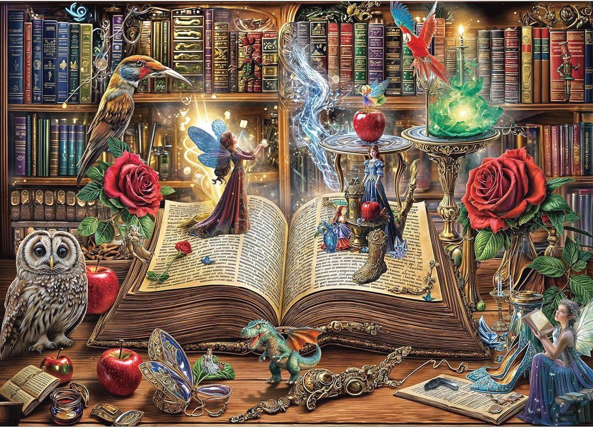 Puzzel 1000 Stukjes voor Volwassenen - Uitdagende Gezins Puzzel met Magisch Thema