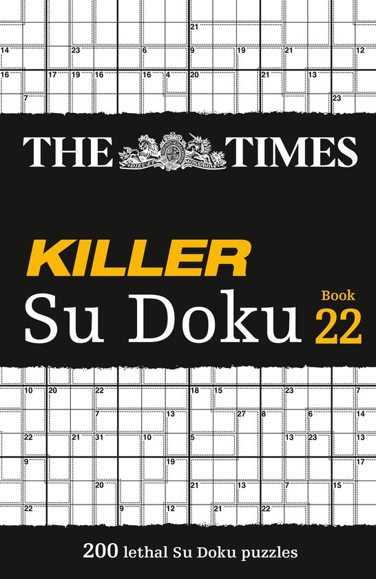 The Times Su Doku-The Times Killer Su Doku Book 22 - cover