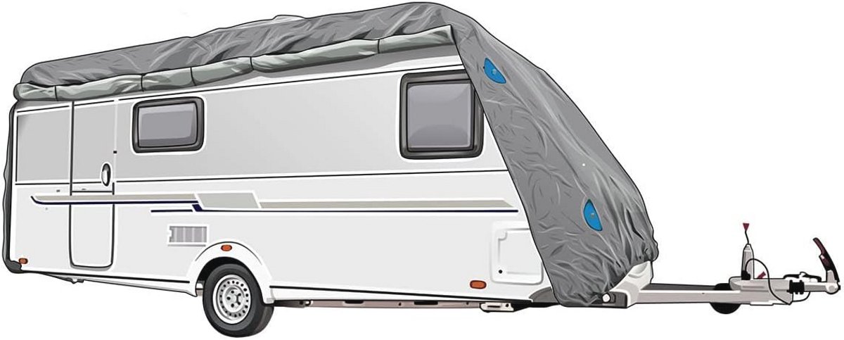 Hoogwaardige Caravanbehuizing - Bescherming tegen Stof en Vocht - Diverse Maten Beschikbaar