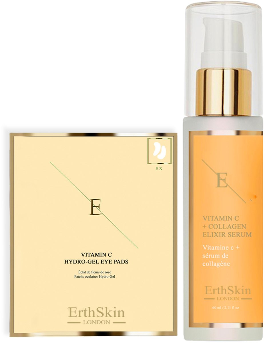 ErthSkin London Vitamine C Serum + Oogpads
