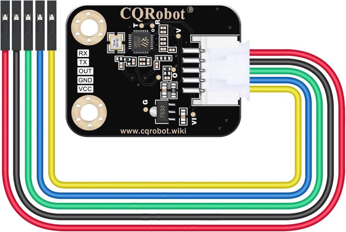 5,8 GHz Doppler Effect Microgolf Bewegingssensor voor Arduino en Raspberry Pi - Voor Industrie, Transport, Landbouw, Slimme Huizen en Beveiliging