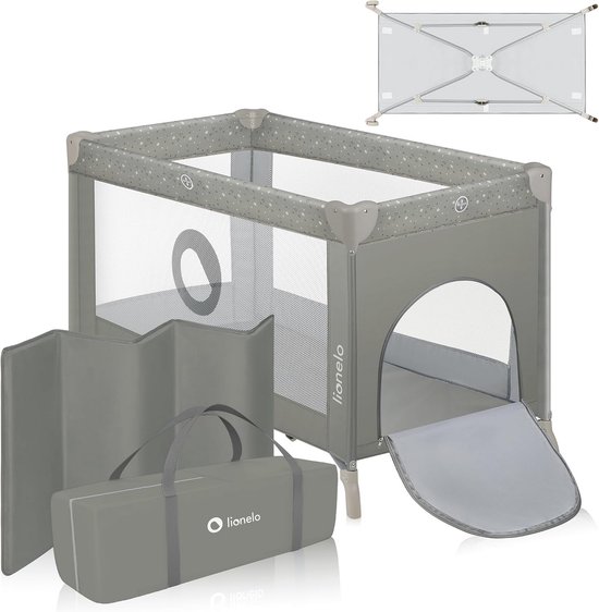 Bebeconfort Soft Dreams - Campingbedje - Full Grey - Vanaf De Geboorte Tot 4 Jaar