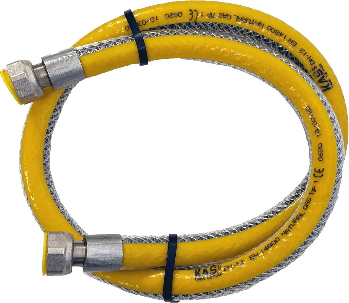 Flexibele Gasslang 1/2 inch - UNE-EN 14800 Norm
