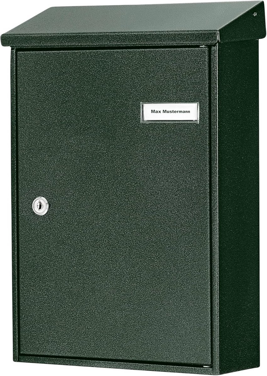 Slim Steel Letterbox for Indoor and Outdoor Use - Space-Saving Design