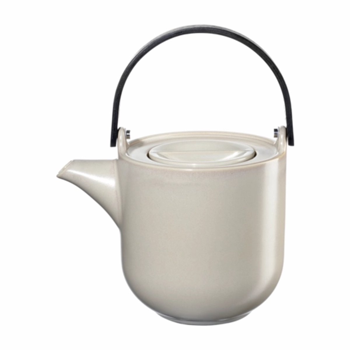 Asa Coppa theepot met houten handvat 1L tofu