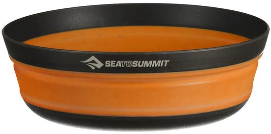 Sea To Summit Frontier M Opvouwbare Kom Oranje van Sea to Summit — afbeelding 5
