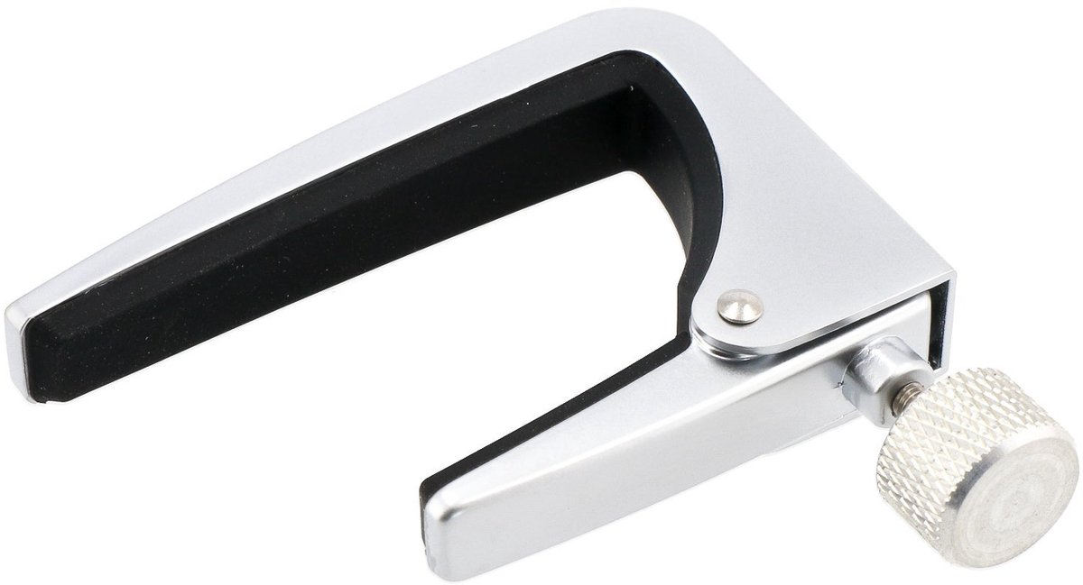 Capo voor elektrische en westerngitaar Fazley C1X-S Silver