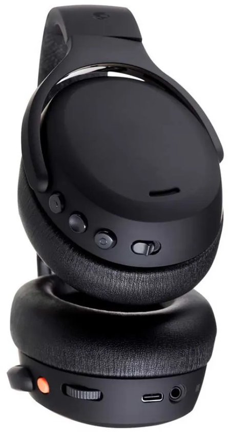 Skullcandy Crusher ANC 2 Draadloze Koptelefoon – Noise Cancelling Hoofdtelefoon – Zwart