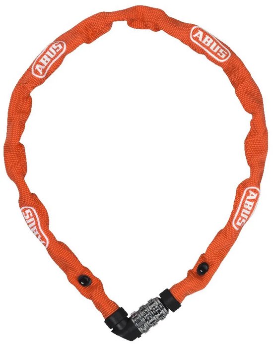ABUS kettingslot 1200 Web - cijferslot met 3-cijferige combinatie - ketting van gehard staal - lichtgewicht fietsslot met keuze uit verschillende kleuren - fietsaccessoires - 110 cm - willekeurige kleur van Merkloos — afbeelding 3