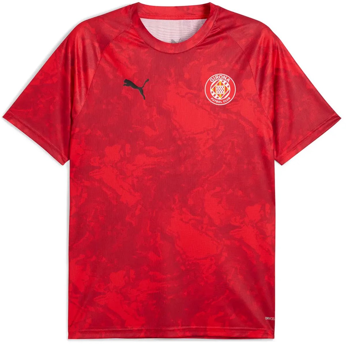 Puma Girona Fc 25/26 Voor De Wedstrijd T-shirt Met Korte Mouwen S Man Zwart
