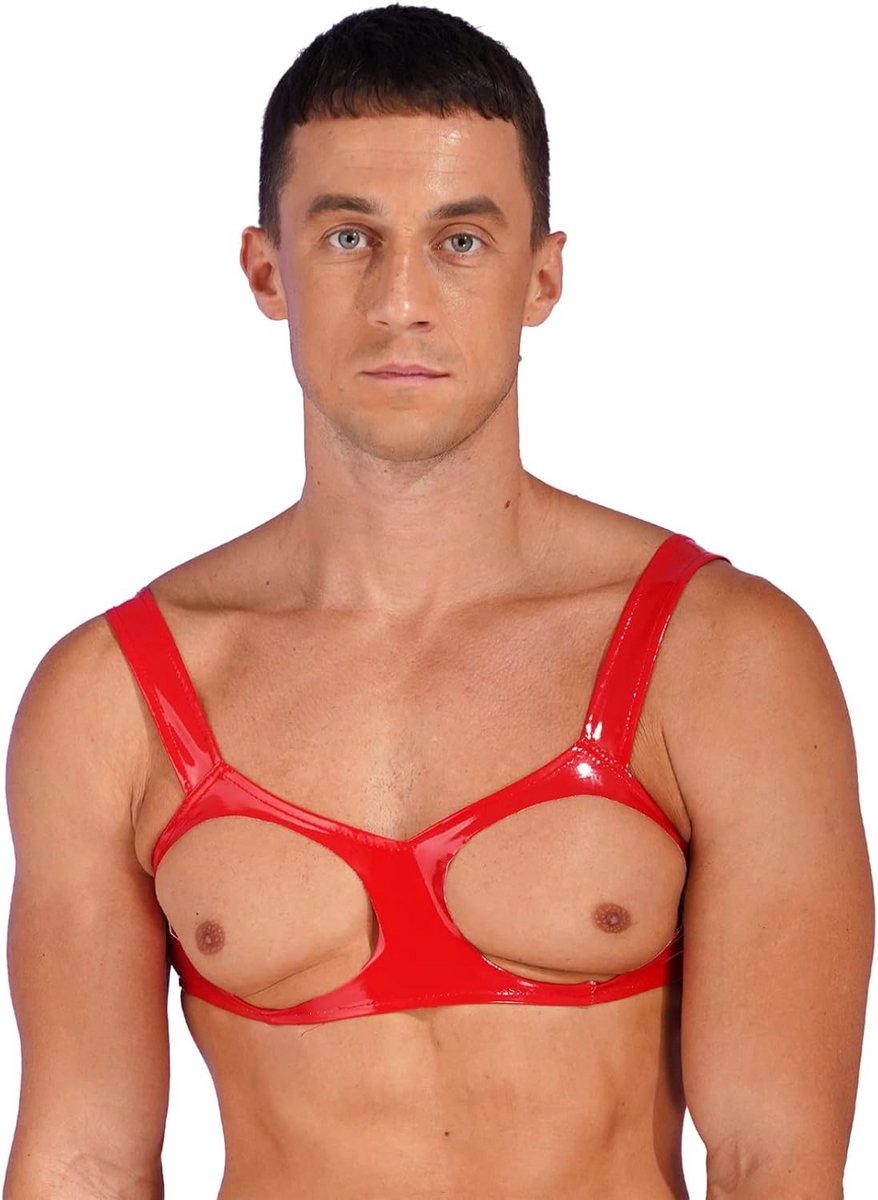 Sexy Borstharnas voor Heren – Erotische Lingerie en Clubwear van M-XXL
