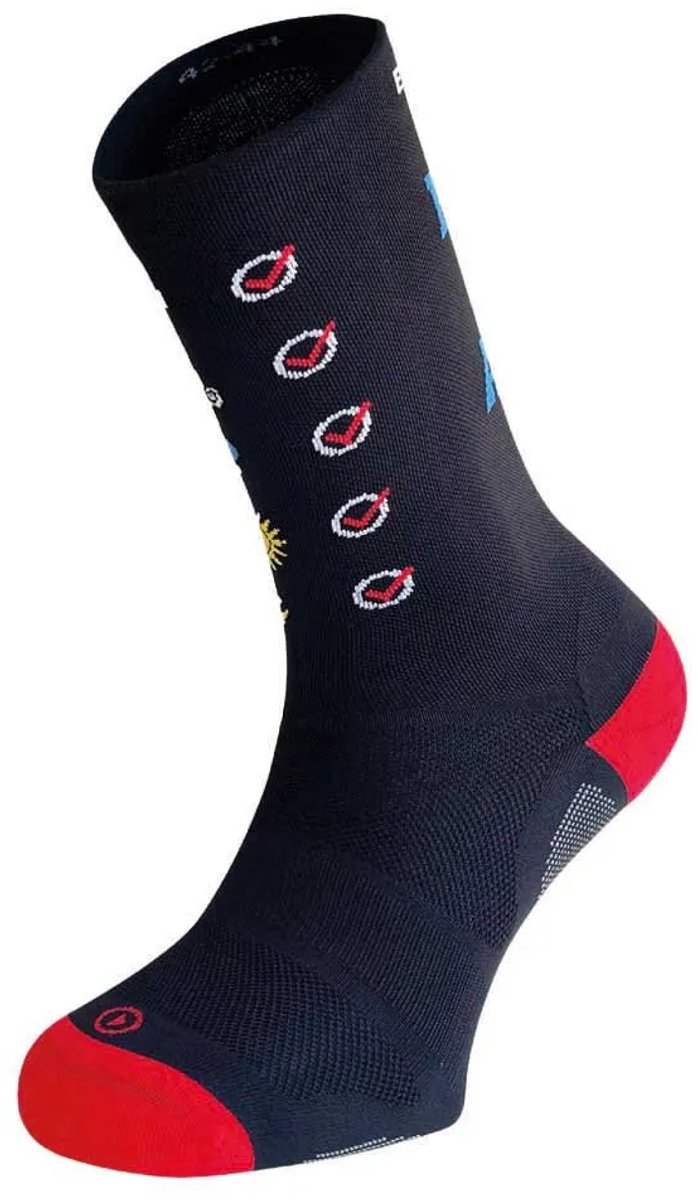 Enforma Socks Attitude Running Half Lange Sokken Veelkleurig EU 36-38