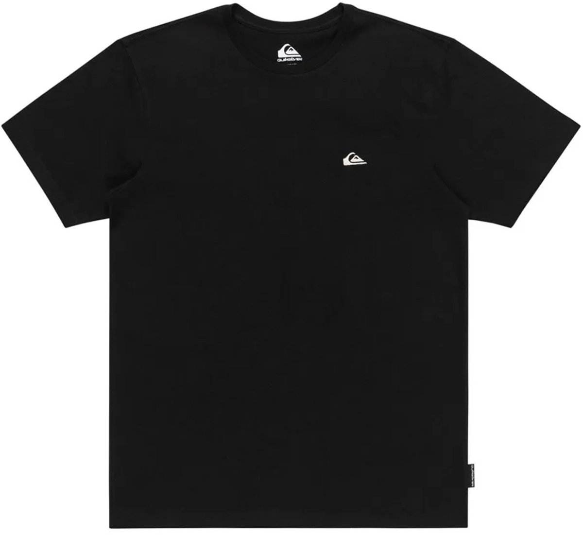 Quiksilver Basic T-shirt Met Korte Mouwen L Man Zwart