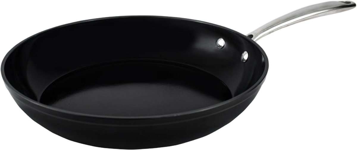 BY C&P© Signature Koekenpan 28 cm - Inductie - RVS - PFAS-vrij - Vaatwasser geschikt