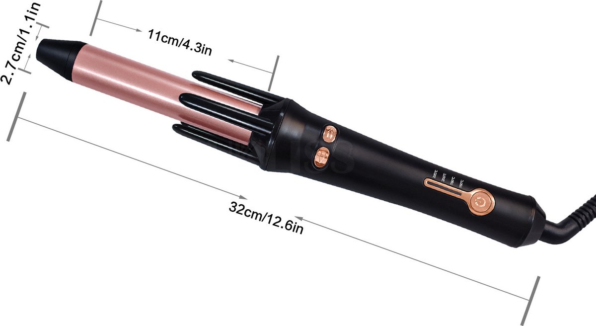 Ynkkvre -Automatische Krultang voor Kort & Lang Haar - afbeelding 2