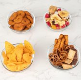 Set van 6 Glazen Schaaltjes –