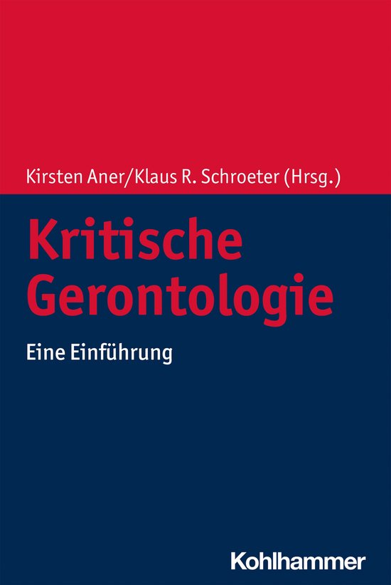 Kritische Gerontologie - cover