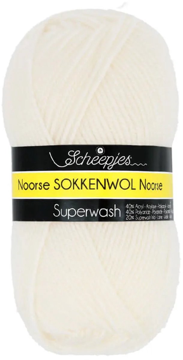 Scheepjes Noorse Wol Markoma 100g - 6861 Beige