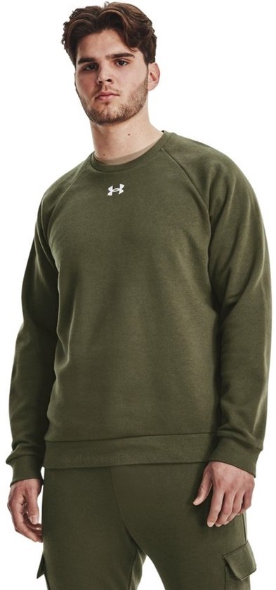 Under Armour Rival Fleece Crew Pull Hommes