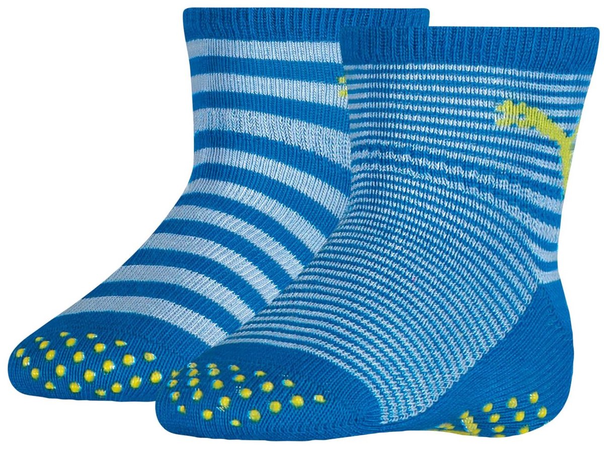 PUMA Babysokken 2-Pack Anti-Slip Blauw