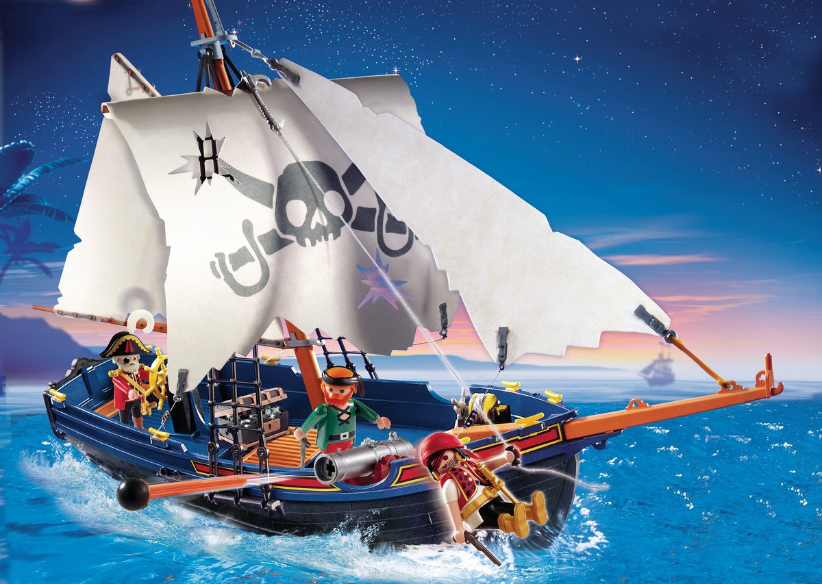 PLAYMOBIL Piratenschip - 5810 — afbeelding 4