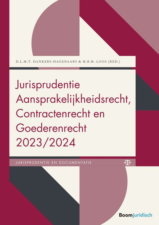 Boom Jurisprudentie en documentatie - Jurisprudentie Aanspra ... - cover