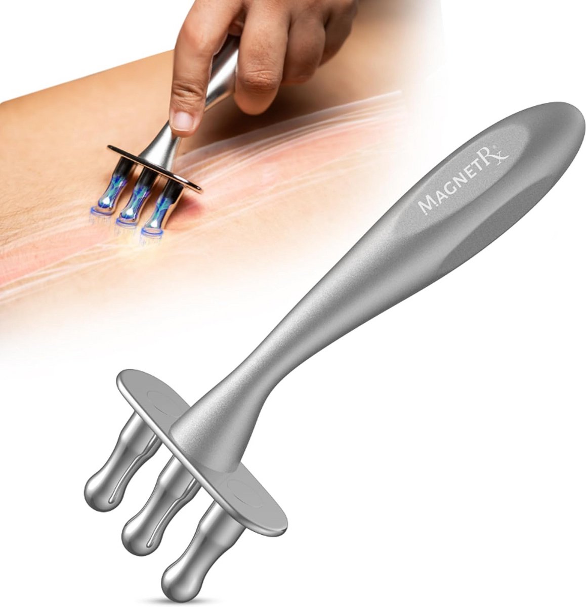 Magnetische Massagevork - Stimulator voor Meridiaanpunten en Lichaamsgenezende Therapie
