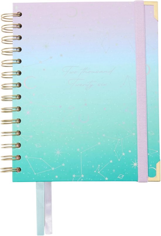Agenda de bureau Gomargu 21S spiralé - 1 semaine sur 1 page - 15 x 21 cm - La vie - Exacompta Pas Cher | Bureau Vallée