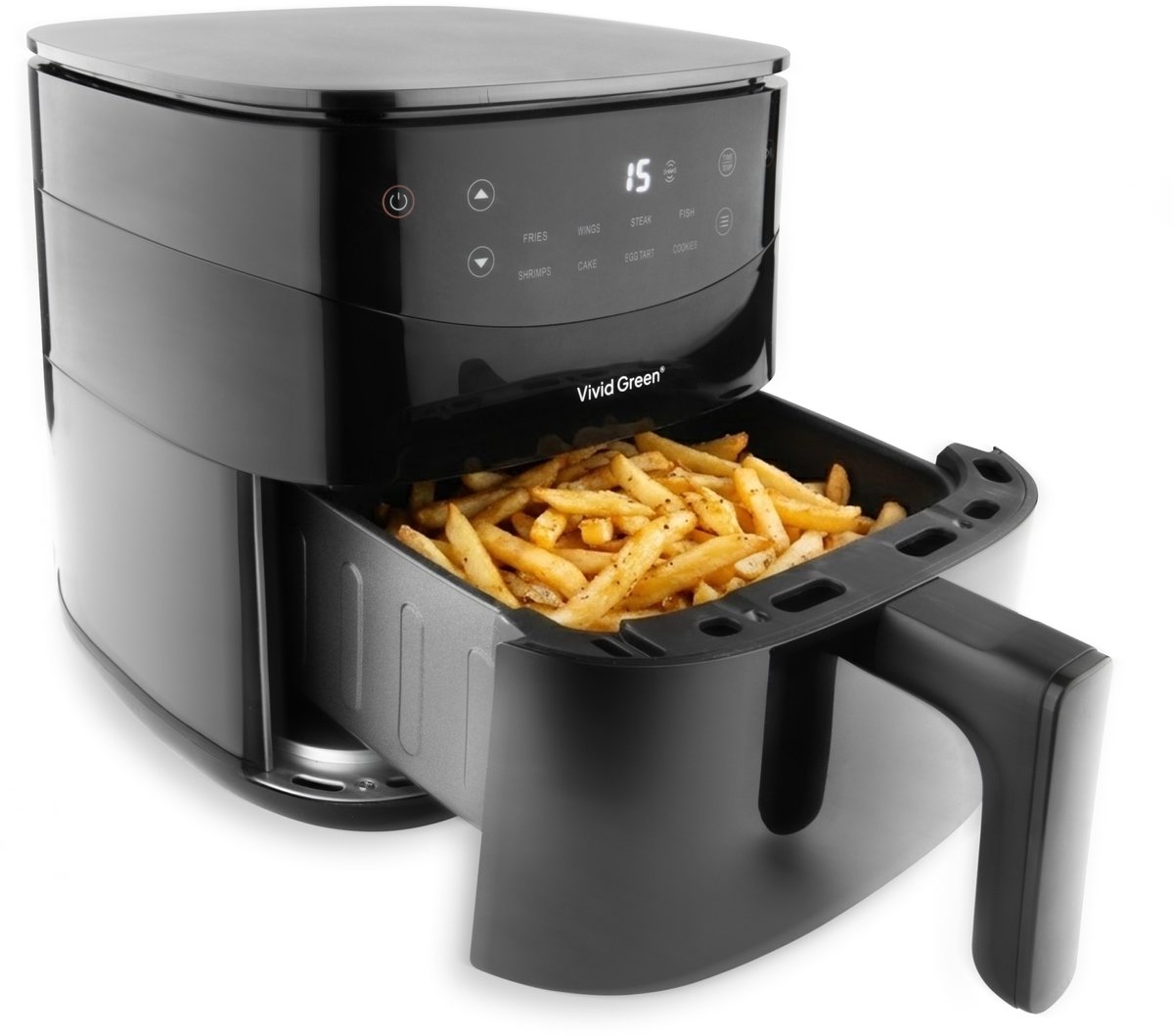 Airfryer 3L Airfryer met Dubbele Lade - PFAS-vrij - Vivid - Product - €49,99
