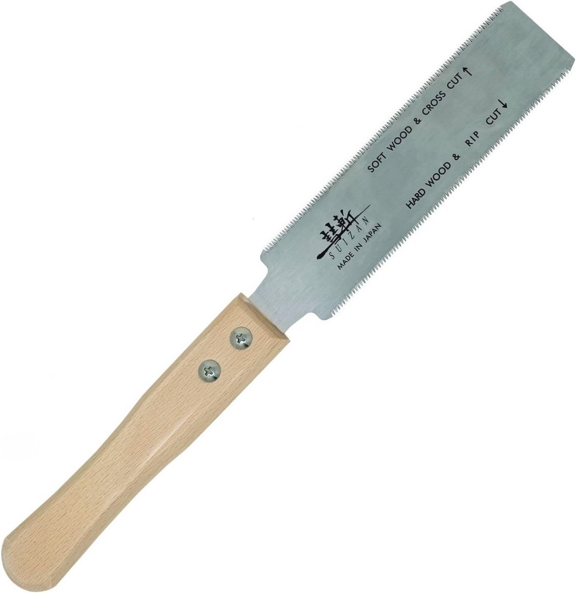 Professionele Japans Trekzaag 150mm - Dubbelzijdige Houtzaag voor Houtbewerking