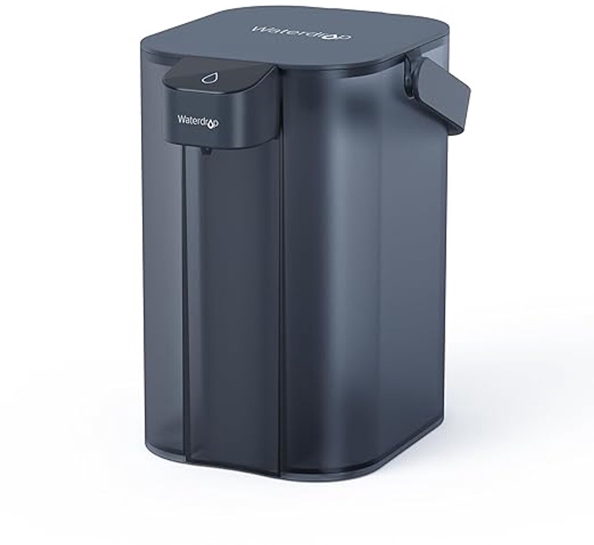 Elektrische Waterfilterkan 3,5L – Onmiddellijke Filtratie, 0,5 µm Koolstofblok, Vermindert Chloor/Lood/Kwik/PFAS, 30 Dagen Batterij, BPA-vrij, Outdoor & Indoor Drinkwatersysteem – Blauw