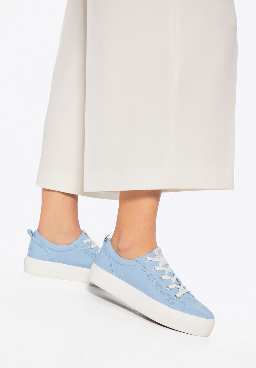 Wittchen - Sneakers - Blauw - Synthetisch - Platformzool