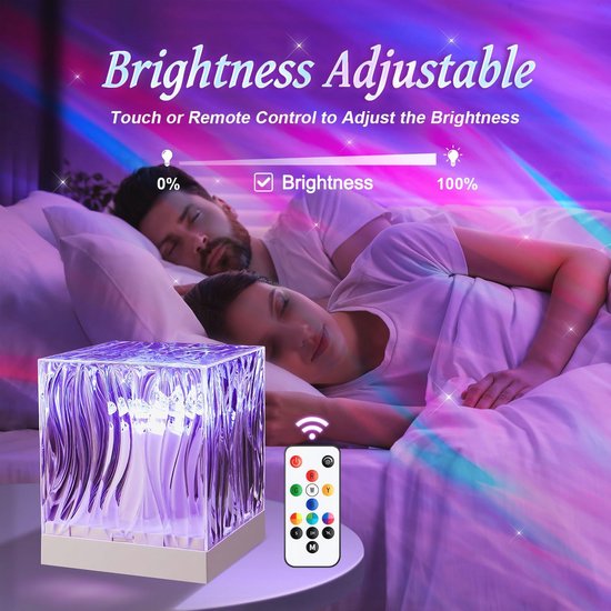 Nachtlampjes met Noorderlicht Projector en Dimbare Functies - 18 Kleuren Galaxy Licht met Afstandsbediening en Timer — afbeelding 3