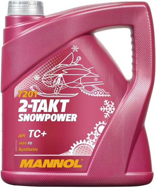 2-Takt Olie voor Sneeuwscooters en Tweetaktmotoren 1 Liter — afbeelding 5