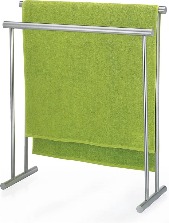 Handdoekhouder Sapho Samba Vrijstaand 85.5 cm RVS - Megadump Dalen