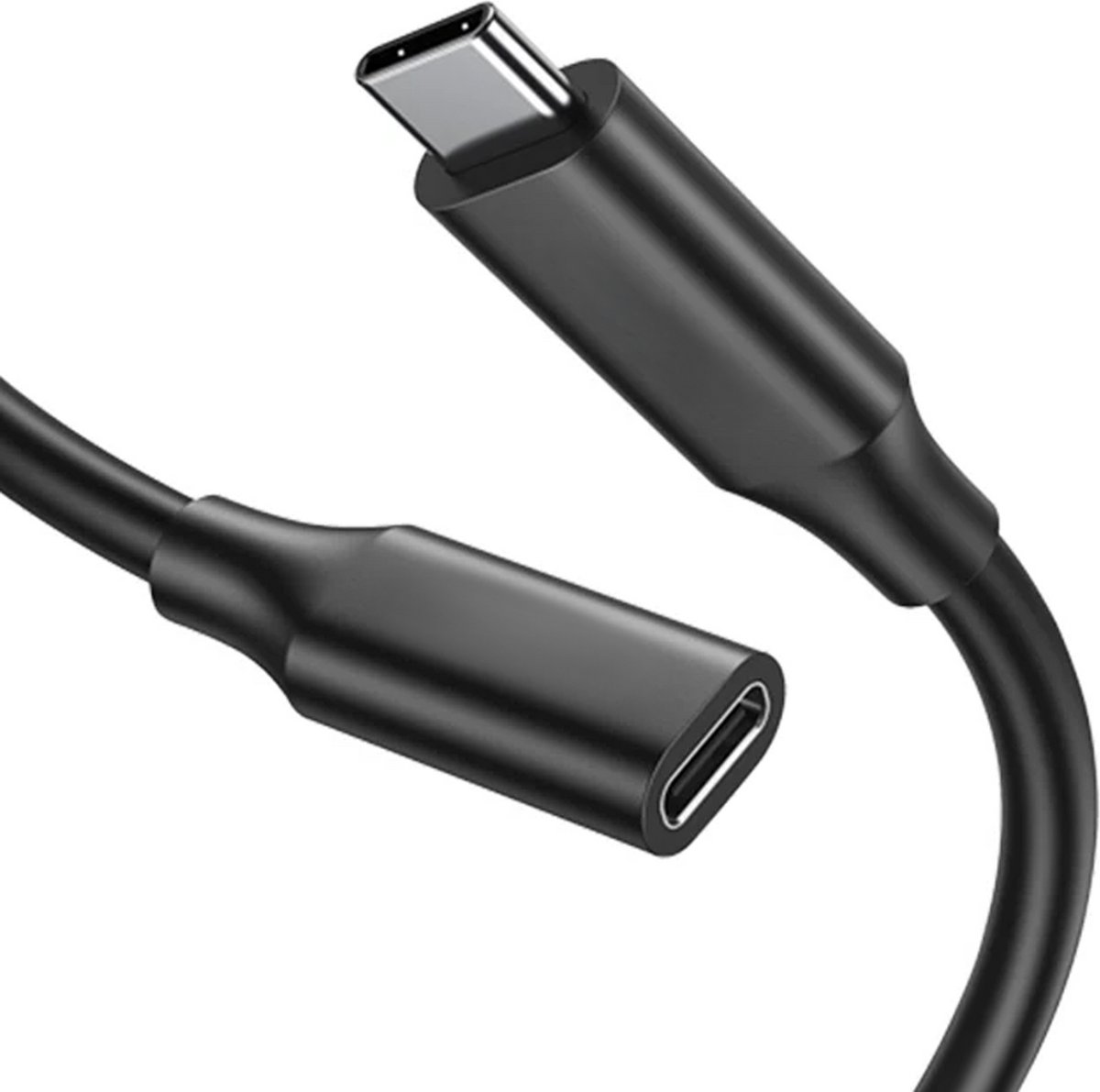 Qost - USB-C 3.1 Gen2 - Verlengkabel - 2 Meter - 3A 60W - Bol