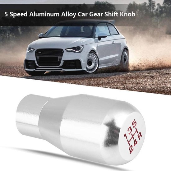 Universele 5 Snelheden Handmatige Shifter Adapter Metalen Chroom Hendel Auto Accessoires van Merkloos — afbeelding 3