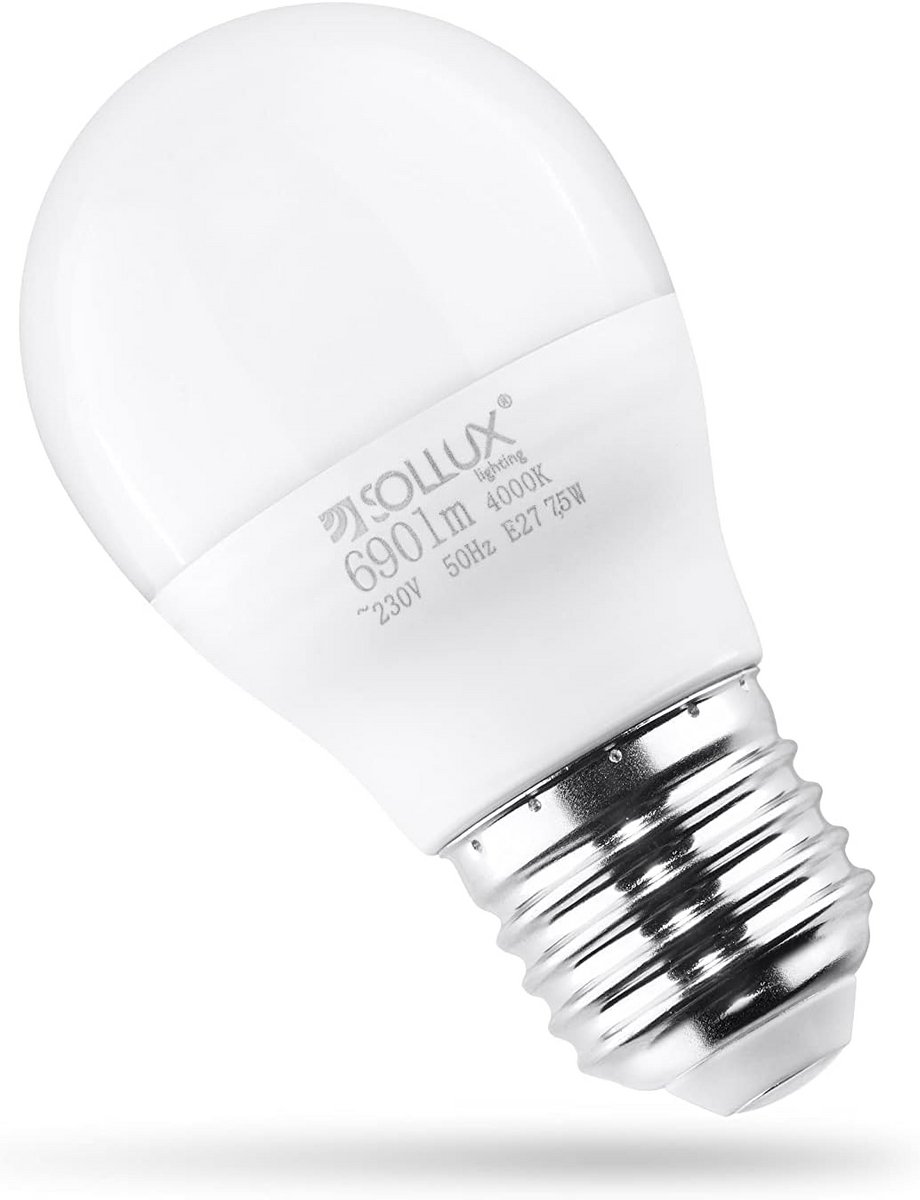 E27 Led-gloeilamp 7W - 4000K - Perfecte Verlichting voor Thuis en Kantoor