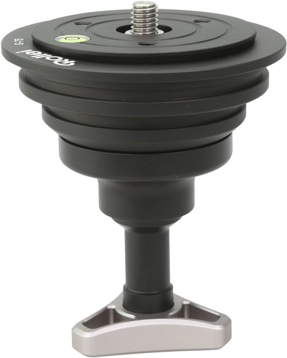 Bowl Adapter G-75 voor Stabiele Nivellering van 3D Kappen, Gimbals en Videokoppen