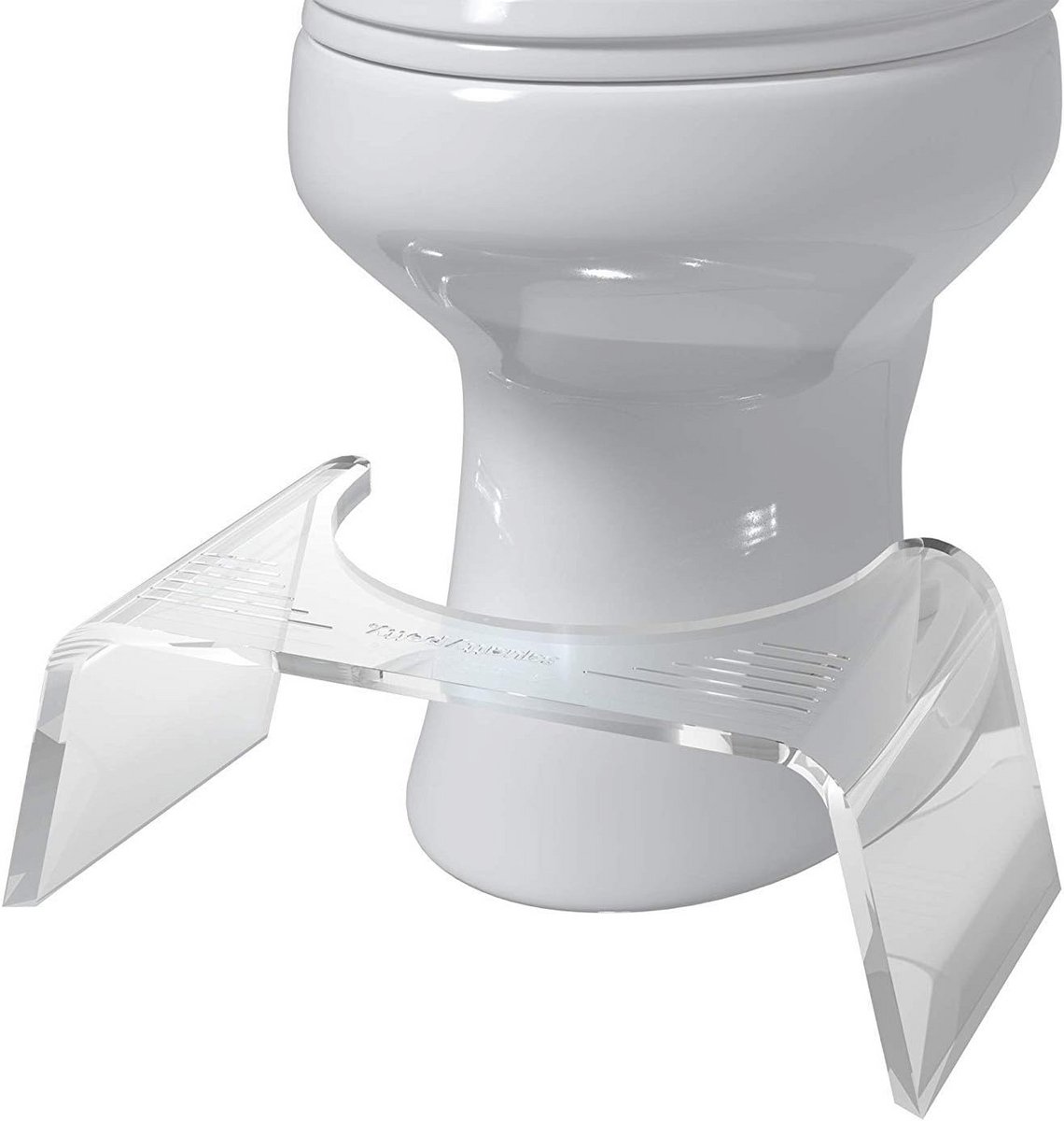 Acryl toiletkruk - 7 inch voor optimale toiletervaring